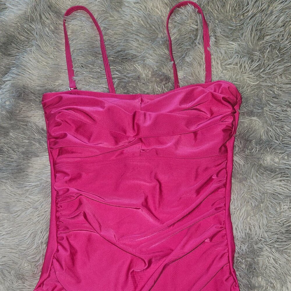 Hot Pink Bathing Suit / Size Medium